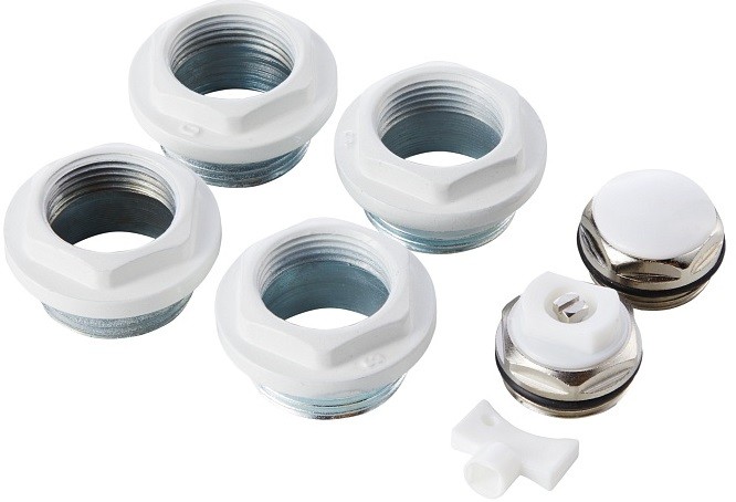 Комплект монтажный ROYAL THERMO RT3/4W 1"х3/4" белый НС-1614213 НС-1614213