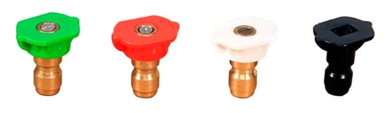 Комплект насадок GREENWORKS 5201407 для мойки высокого давления 250 бар, 4 шт.