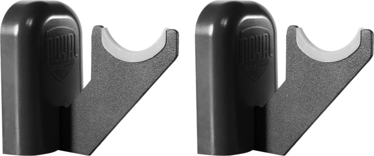 Комплект настенных кронштейнов ROYAL THERMO Design 80 регулируемых, черные НС-1402584 - изображение 2