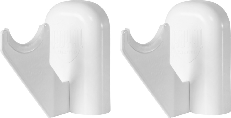 Комплект настенных кронштейнов ROYAL THERMO Design 80 регулируемых, белые НС-1402582