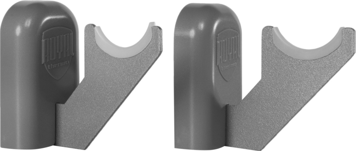 Комплект настенных кронштейнов ROYAL THERMO Design 80 регулируемых, серебристые НС-1402583 - изображение 2