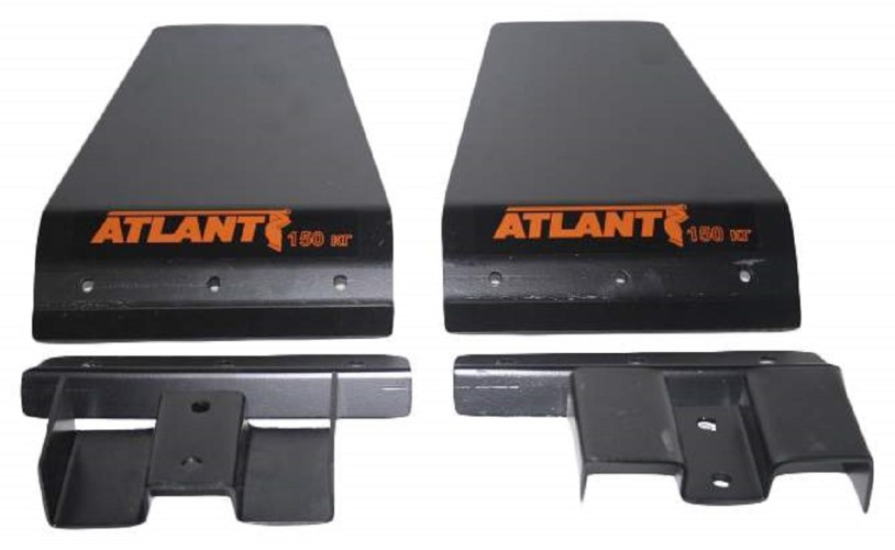 Комплект опор ATLANT 18925 для Газели с водостоком высота крыши до 300 мм 2шт