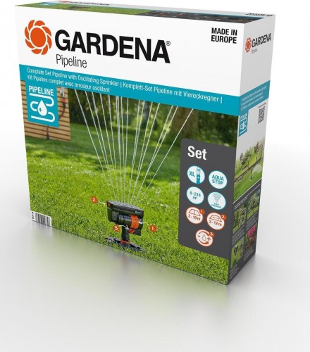 Комплект полный GARDENA с дождевателем осциллирующем (дисплей) 08274-34.000.00 08274-34.000.00