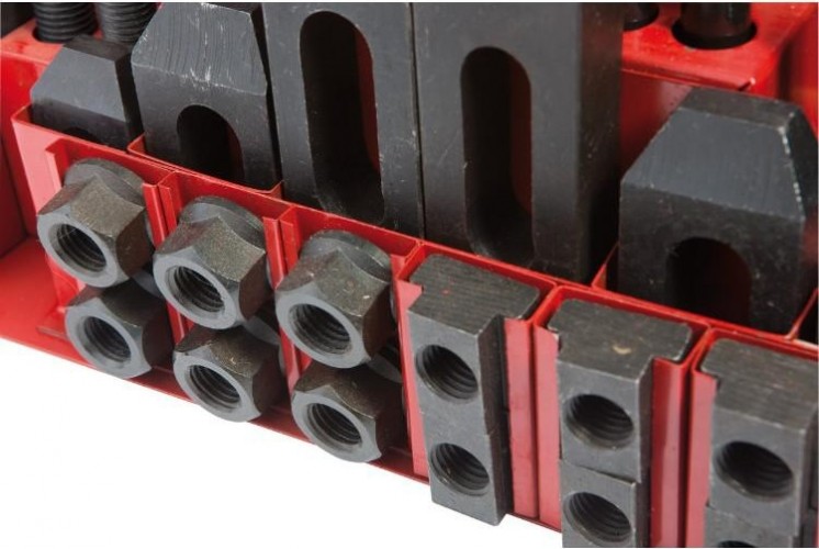 Комплект прихватов JET JE59500090 М10, для Т-образного паза 12 мм 59500090 - изображение 3