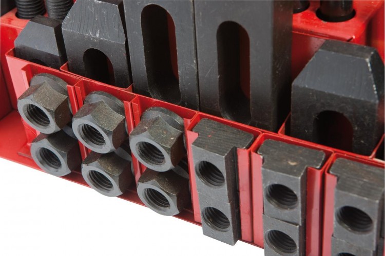 Комплект прихватов JET JE59500087 М12, для Т-образного паза 14 мм 59500087 - изображение 3