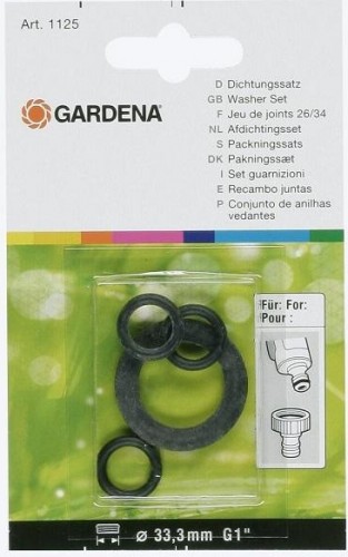 Комплект прокладок GARDENA 1" 01125-20.000.00 01125-20.000.00