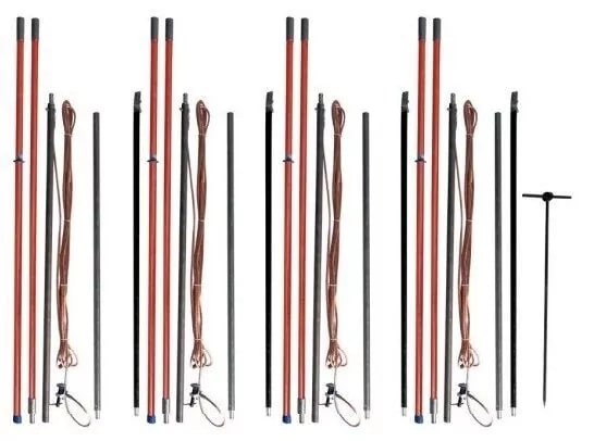 Комплект штанг Антиток КШЗ-10Д для ВЛ без подъема на опору до10 кВ 265995