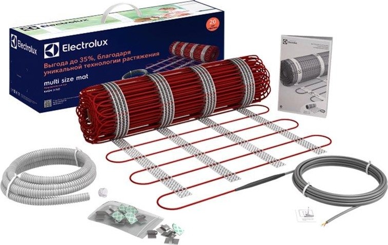 Комплект теплого пола ELECTROLUX EMSM 2-150-6,0 нагревательный мат НС-1105906 - изображение 2