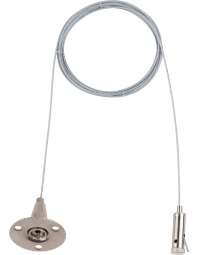 Комплект тросовых подвесов REXANT 612-022 для шинопровода с регулировки высоты, 2м (2шт.)