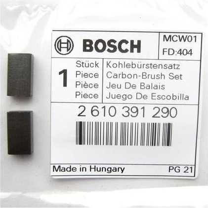 Комплект угольных щеток BOSCH (2 610 391 290) 2610391290