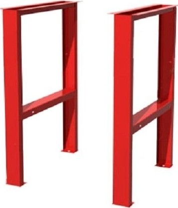 Комплект верстачных опор для бестумбового верстака FERRUM 01.503-3000  (красный)