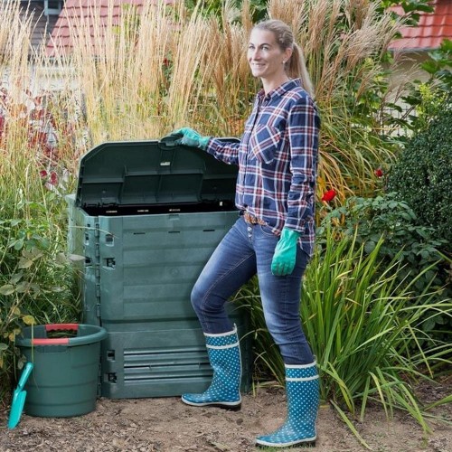 Компостер GRAF Thermo-King 900 литров, зеленый 626003 - изображение 3