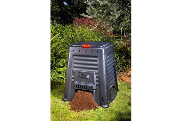 Компостер с крышкой KETER MEGA пластиковый 650 л 422365-650 - изображение 4