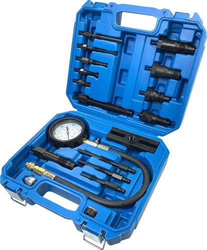 Компрессометр AE&T TA-G1011 с адаптерами для всех дизельных двигателей - изображение 2