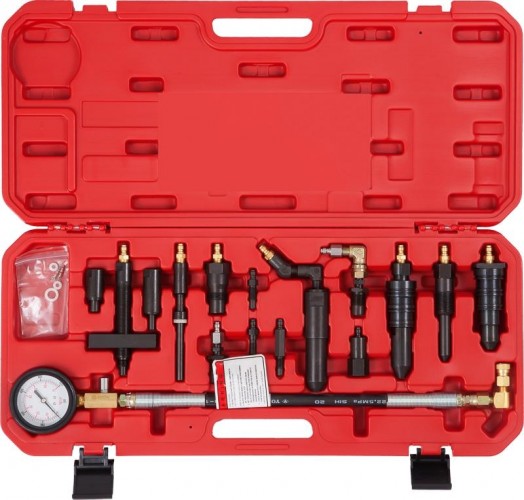 Компрессометр дизельный МАСТАК 120-12070C 0-70 атм., комплект адаптеров