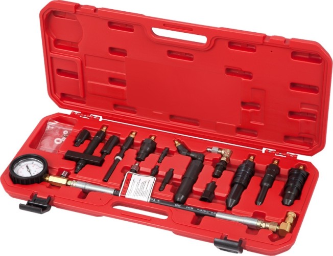 Компрессометр дизельный МАСТАК 120-12070C 0-70 атм., комплект адаптеров - изображение 2