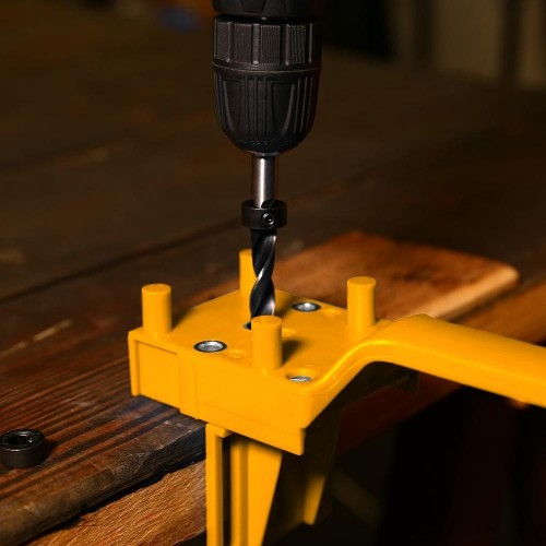 Кондуктор DEKO WWDL08 для сверления отверстий + набор аксессуаров (8 пре 041-0224 - изображение 5