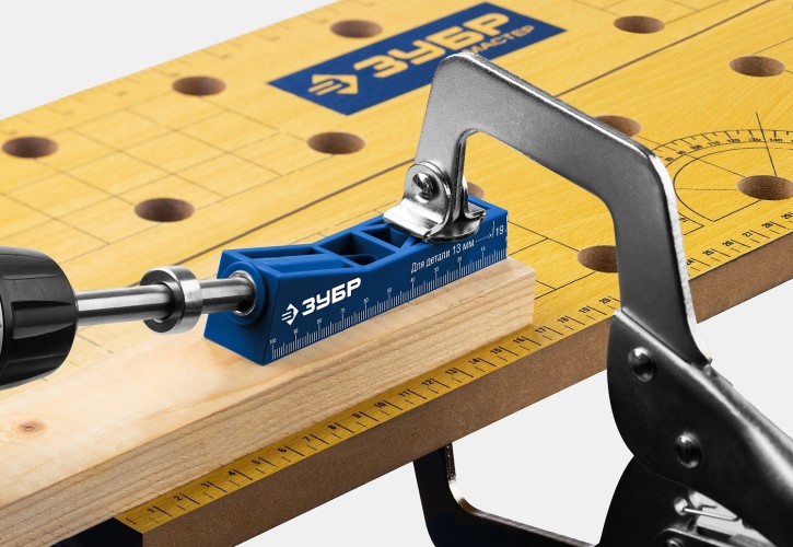 Кондуктор ЗУБР МИНИ 30092 одинарный для глухих отверстий 30092 - изображение 5