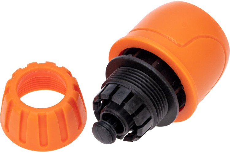 Коннектор ЧЕТЫРЕ СЕЗОНА 62-0218 для шланга, быстросъемный, 1/2", с аквастопом - изображение 2