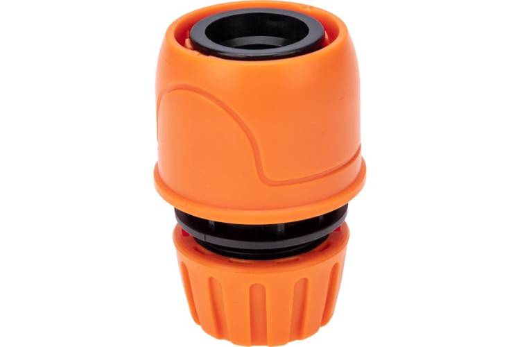 Коннектор ЧЕТЫРЕ СЕЗОНА 62-0218 для шланга, быстросъемный, 1/2", с аквастопом