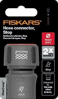 Коннектор FISKARS 3/4" FiberComp с автостопом 1054790 1054790 - изображение 3