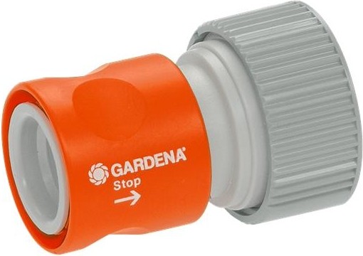 Коннектор GARDENA 3/4" Профи с автостопом 02814-20.000.00 02814-20.000.00