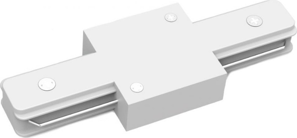 Коннектор GAUSS TR106 для трековых шинопроводов прямой (i) белый - изображение 2