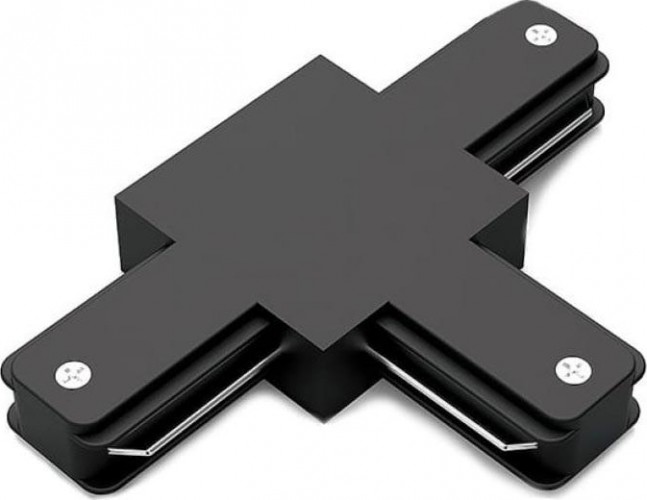 Коннектор GAUSS TR109 для трековых шинопроводов (t) черный - изображение 2