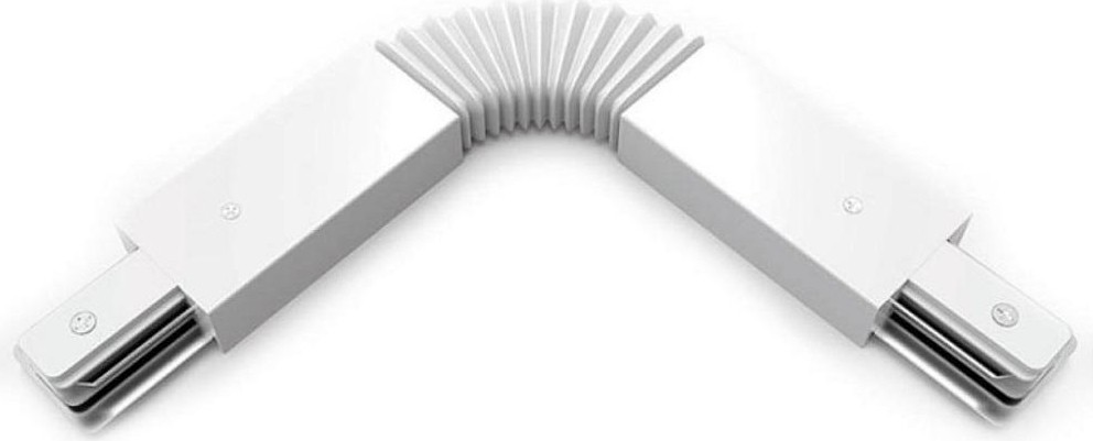 Коннектор GAUSS TR118 для трековых шинопроводов гибкий (i) белый - изображение 2