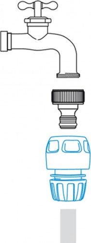 Коннектор GF 1/2"- 5/8" 80005020 Б0059629 - изображение 3