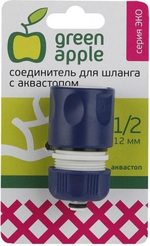 Коннектор GREEN APPLE 1/2" Eco с аквастопом GAES20-05 Б0017769 - изображение 2