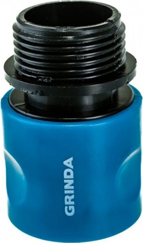 Коннектор GRINDA TT-34E proline быстросъемный для шланга 3/4", с внешней р 8-426502
