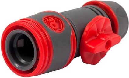 Коннектор QUATTRO ELEMENTI  для шланга 1/2", мягкий пластик, с регулировкой 646-119 - изображение 2