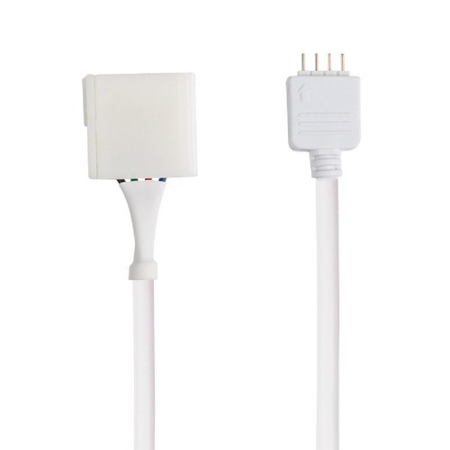 Коннектор соединительный LAMPER  144-132 ( уп. 10 штук ) для RGB лент с влагозащитой 10мм и контроллеров 144-132 - изображение 2