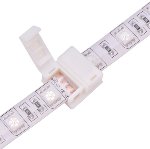 Коннектор стыковочный LAMPER  144-022 ( уп. 10 штук ) для RGB светодиодных лент с с влагозащитой 10мм 144-022