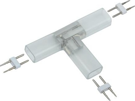 Коннектор Т-образный IEK 12мм MONO разъем-разъем-разъем (5 шт) LSCON12-MONO-222-05