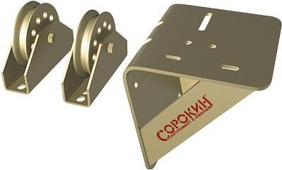 Консоль СОРОКИН 4.50 настенная 500 кг с подвесными блоками для лебедок