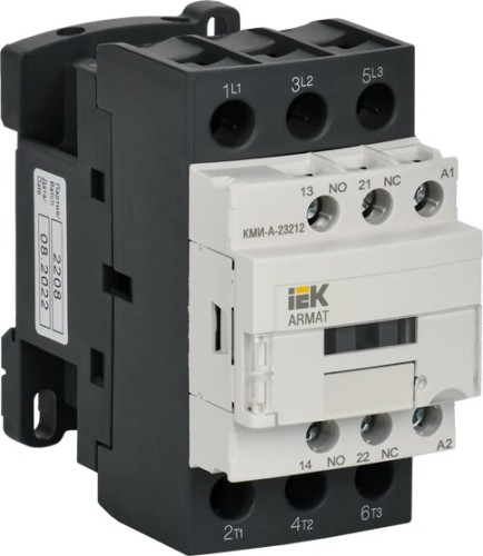 Контактор IEK ARMAT КМИ-А-23212 LC1D 32А 230В/АС3 1NO/1NC AR-ACC-21-032-230-11