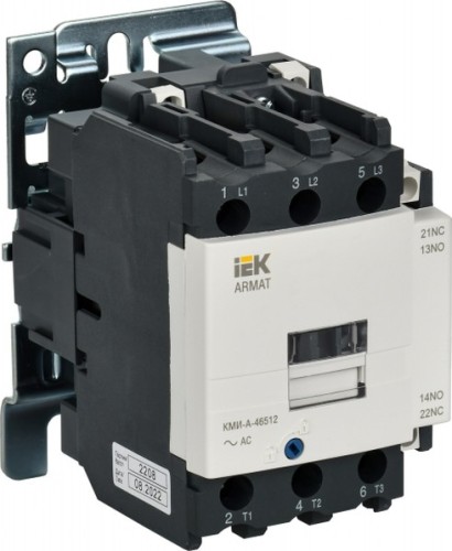 Контактор IEK ARMAT КМИ-А-46512 LC1D 65А 230В/АС3 1NO/1NC AR-ACC-41-065-230-11