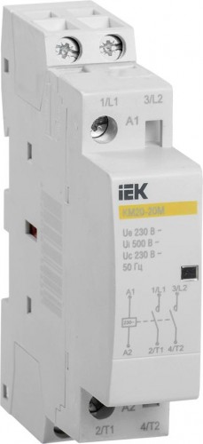 Контактор IEK КМ20-20М AC модульный MKK11-20-20