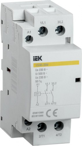 Контактор IEK КМ40-20М AC модульный MKK11-40-20