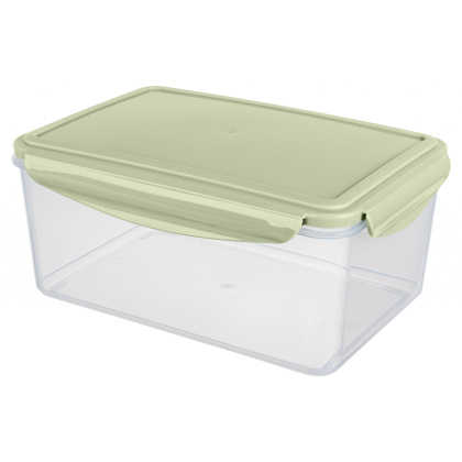 Контейнер 2,5 л 235х168х105 мм с крышкой прозрачный, ПП [431181931]