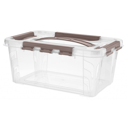 Контейнер 4,2 л 290х190х124 мм с крышкой/замками/ручкой полипропилен [433234114]