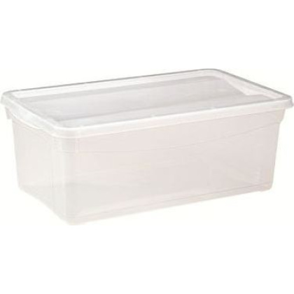 Контейнер 5 л 330х190х120 мм с крышкой прозрачный, ПП [43124920121]