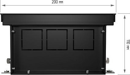 Конвектор внутрипольный ROYAL THERMO ATRIUM RT-A-110/250/2200-DG-U-NA НС-1477283 - изображение 3