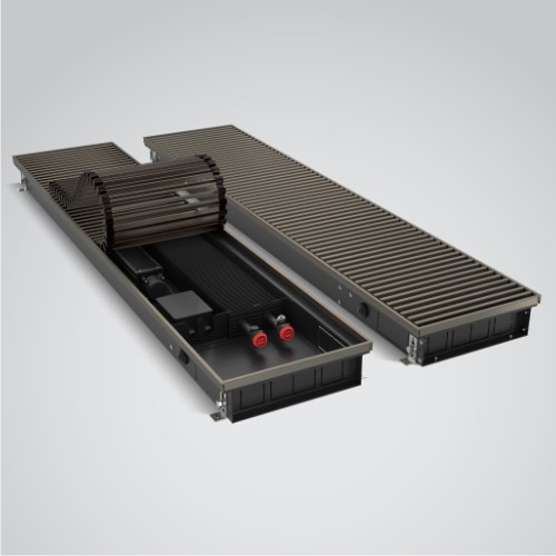 Конвектор внутрипольный ROYAL THERMO ATRIUM TURBO-80/250/2200-DG-U-AU-24 без блока упр. НС-1588628 - изображение 4