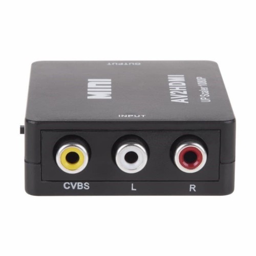 Конвертер REXANT 17-6939 3 RCA на HDMI, пластик, черный - изображение 2