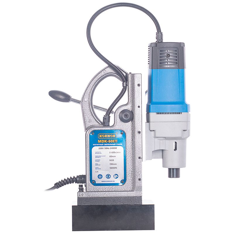 Магнитный сверлильный станок KORNOR MDK 80 E, 1800 Вт, до 80 мм , W32+W19* - изображение 24