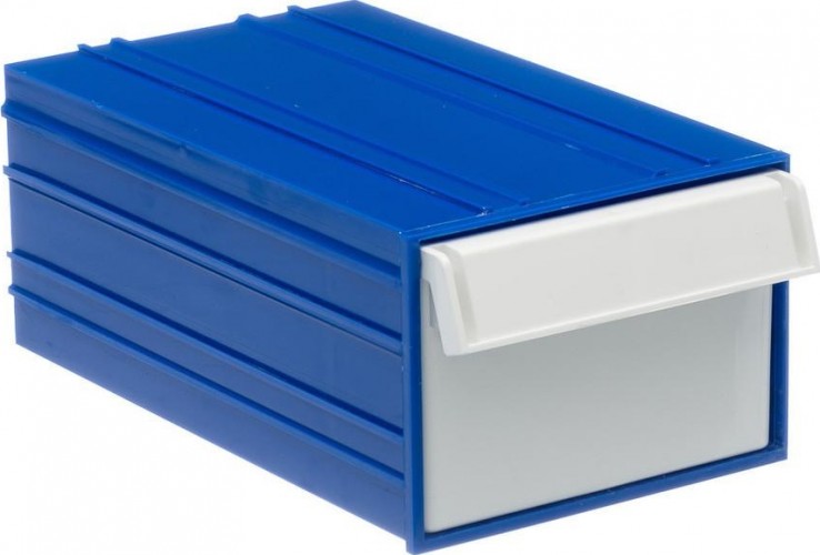 Короб откидной СТЕЛЛА-ТЕХНИК С-2-синий-белый 140х250х100 мм