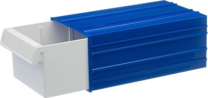 Короб откидной СТЕЛЛА-ТЕХНИК С-2-синий-белый 140х250х100 мм - изображение 2